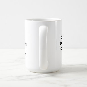 Mug Bouillie de café extra grande