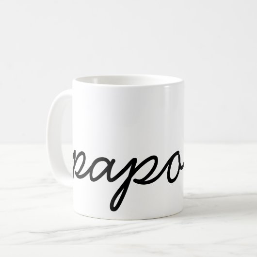 Mug Bouillie de café papou (Devant gauche)