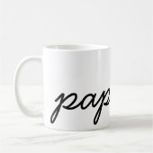 Mug Bouillie de café papou (Gauche)