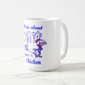 Mug bouillie de poulet à trois pattes (Devant droit)