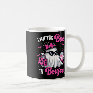 Mug Boujee Boo Jee Éffrayant Citrouille d'Halloween ro