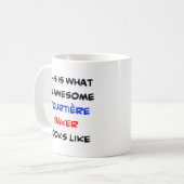 Mug boulanger tourtiere, génial (Devant gauche)