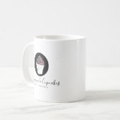 Mug Boulangerie Fabriqué maison Cupcake Pink Coffee Mu (Devant gauche)