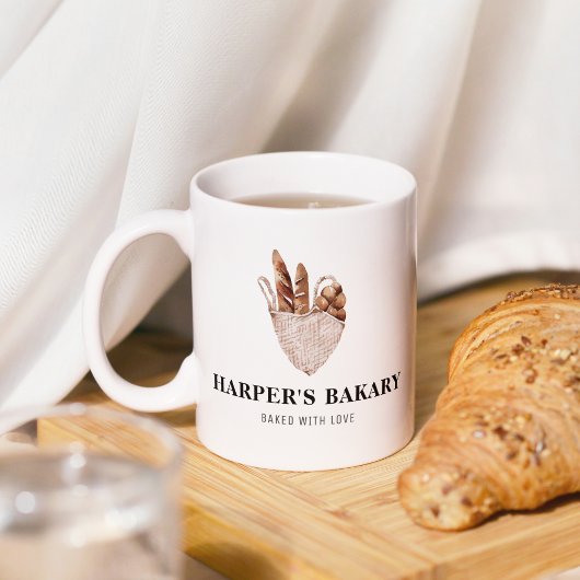 Mug Boulangerie fraîche moderne Professionnel Logo Ent