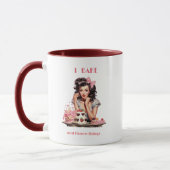 Mug Boulangerie Pin-up Girl Gâteaux et pâtisseries (Gauche)