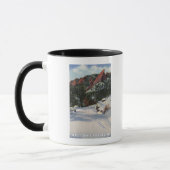 Mug Boulder, Colorado - Flatirons en hiver (Gauche)