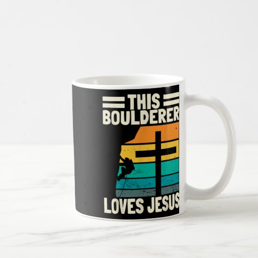 Mug Bouldering Christians Climber Boulderer Artificial (Droite)