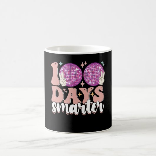 Mug Boule à facettes 100 jours plus intelligente 100e (Centre)