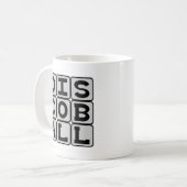 Mug Boule à facettes, Gui de club de danse (Devant gauche)