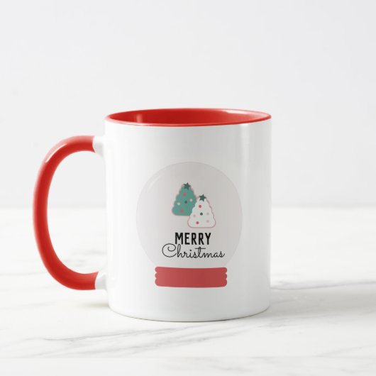Mug Boule à neige de Noël Cookie (Gauche)