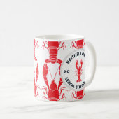 Mug Boule annuelle de homard de famille Boil de fruits (Devant droit)