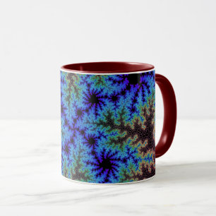Mug Boule bordeaux et bleu