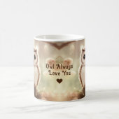 Mug Boule d'aquarelle mignonne Boule de café personnal (Centre)