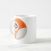 MUG BOULE DE BILLARDS DU NUMÉRO 13 (Devant gauche)