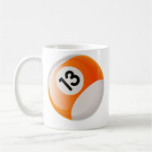 MUG BOULE DE BILLARDS DU NUMÉRO 13 (Gauche)
