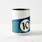 MUG BOULE DE BILLARDS NUMÉRO 10 (Centre)