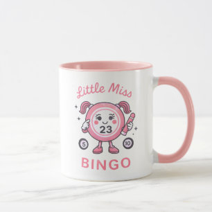 Mug Boule de bingo mignonne rose personnage drôle dict