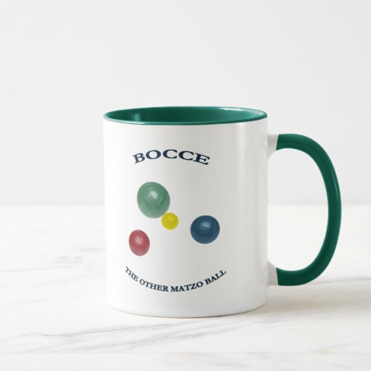 Mug Boule de Bocce de pain azyme (Droite)