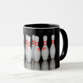 Mug Boule de Bowling (Devant droit)