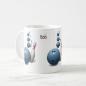 Mug Boule de Bowling (Devant gauche)