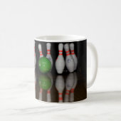 Mug Boule de Bowling (Devant droit)
