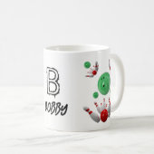 Mug Boule de Bowling (Devant droit)