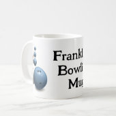 Mug Boule de Bowling (Devant gauche)