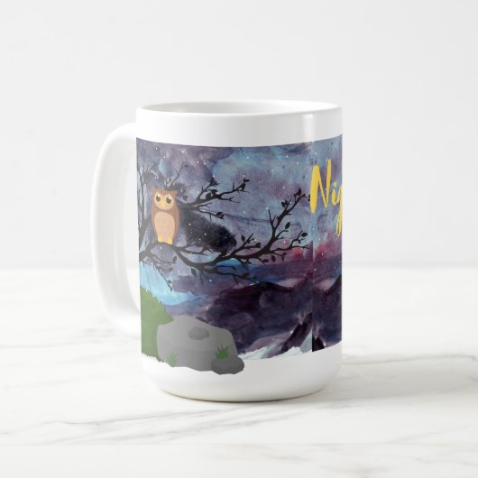 Mug Boule de café Night Owl (Devant gauche)