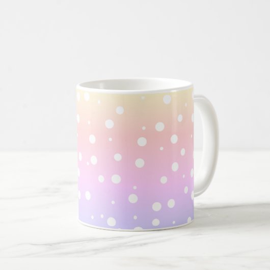 Mug Boule de café Rainbow Paining (Devant droit)