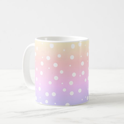 Mug Boule de café Rainbow Paining (Devant gauche)