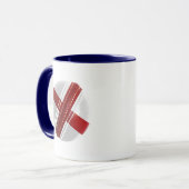 Mug Boule de cricket de l'Angleterre (Devant gauche)