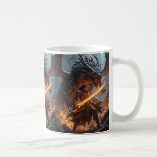 Mug Boule de cristal Dragon Slayer - The Fireborn Hero (Droite)
