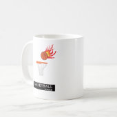 Mug Boule de feu entrant dans le panier (Devant gauche)