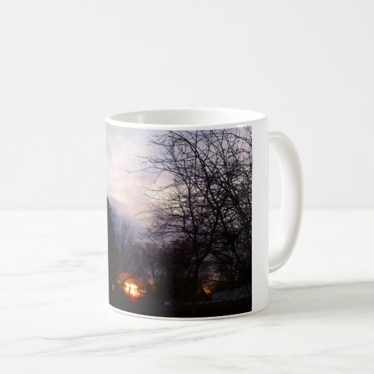 Mug Boule de feu Sunrise (Devant droit)