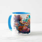 Mug Boule de fleurs (Devant gauche)
