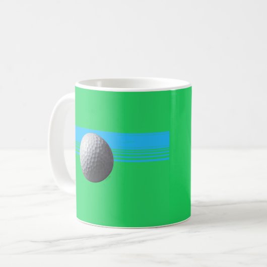 Mug Boule de golf (Devant gauche)