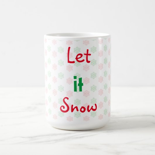 Mug Boule de neige de Noël (Centre)