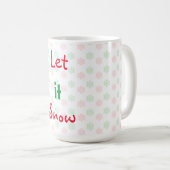 Mug Boule de neige de Noël (Devant droit)