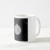 Mug Boule de Noël disco élégante (Devant droit)