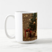 Mug Boule de Noël Dorée – Arbre de Fêtes de Fin d' (Gauche)