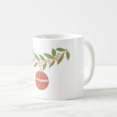 Mug Boule de Noël personnalisée (Devant droit)