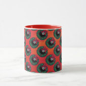Mug Boule de Noël Wheath Rouge 8 (Centre)
