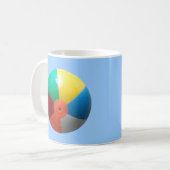 Mug Boule de plage (Devant gauche)