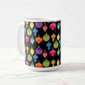 Mug Boule décorative de Noël rétro (Devant gauche)