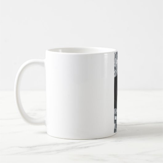 Mug boule disco argent (Gauche)