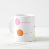 Mug Boule et ligne en blanc (Devant gauche)