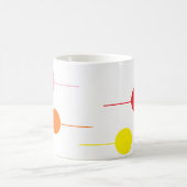 Mug Boule et ligne en blanc (Centre)