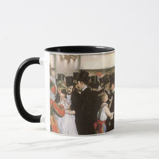 Mug Boule masquée à l'Opéra par Edouard Manet (Gauche)