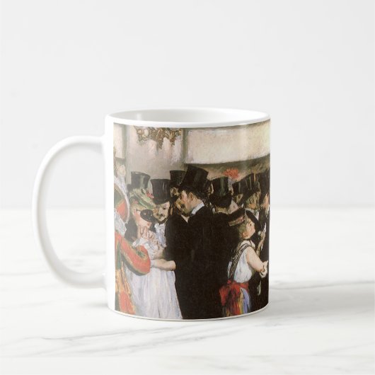 Mug Boule masquée à l'Opéra par Edouard Manet (Gauche)