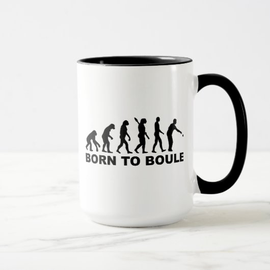 Mug Boule Petanque d'évolution (Droite)
